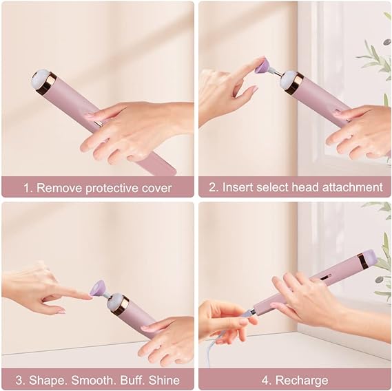 NailLux Pro – 5-in-1 Electric Manicure & Pedicure Set